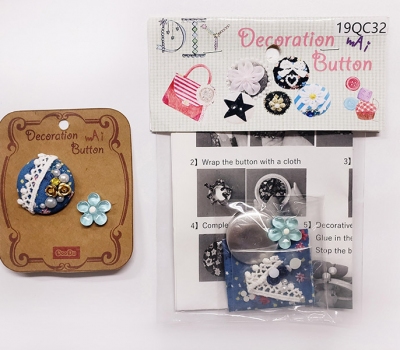 DIY Button Decoration kit