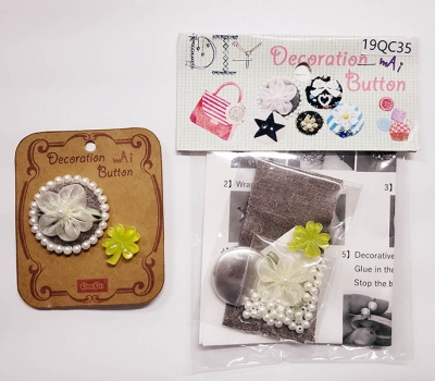 DIY Button Decoration kit