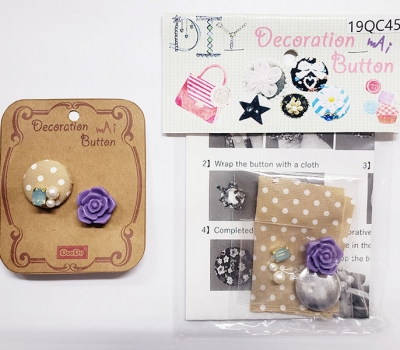 DIY Button Decoration kit